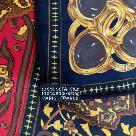 Vintage Chanel Silk Scarf - Picture 8 of 8